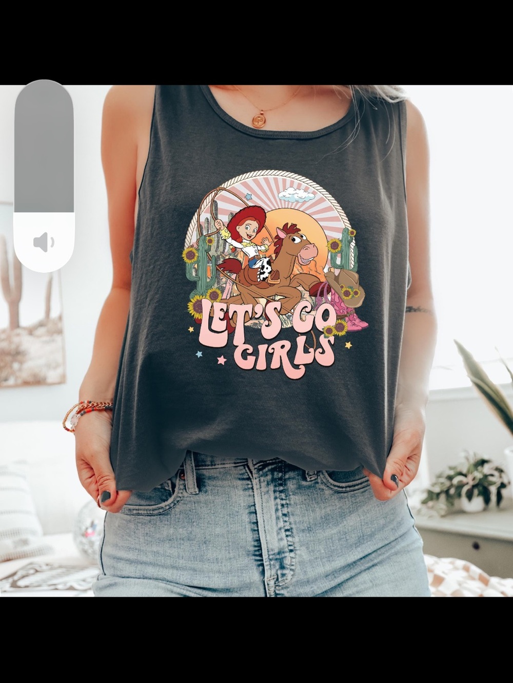 Disney Toy Story Jessie tank top
